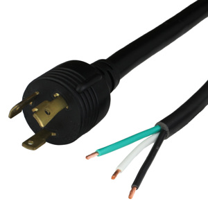 Nema 30A/250V Twist-Lock Spina L6-30P 3pole Filo Blocco Elettrico - Foto 4